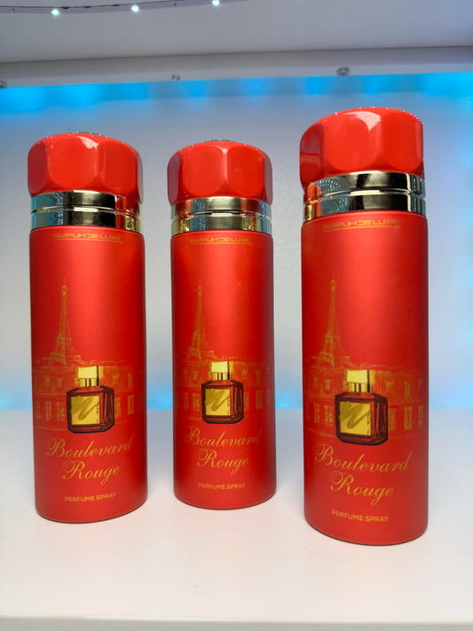 Boulevard Rouge body spray 200ml / 6.76 oz