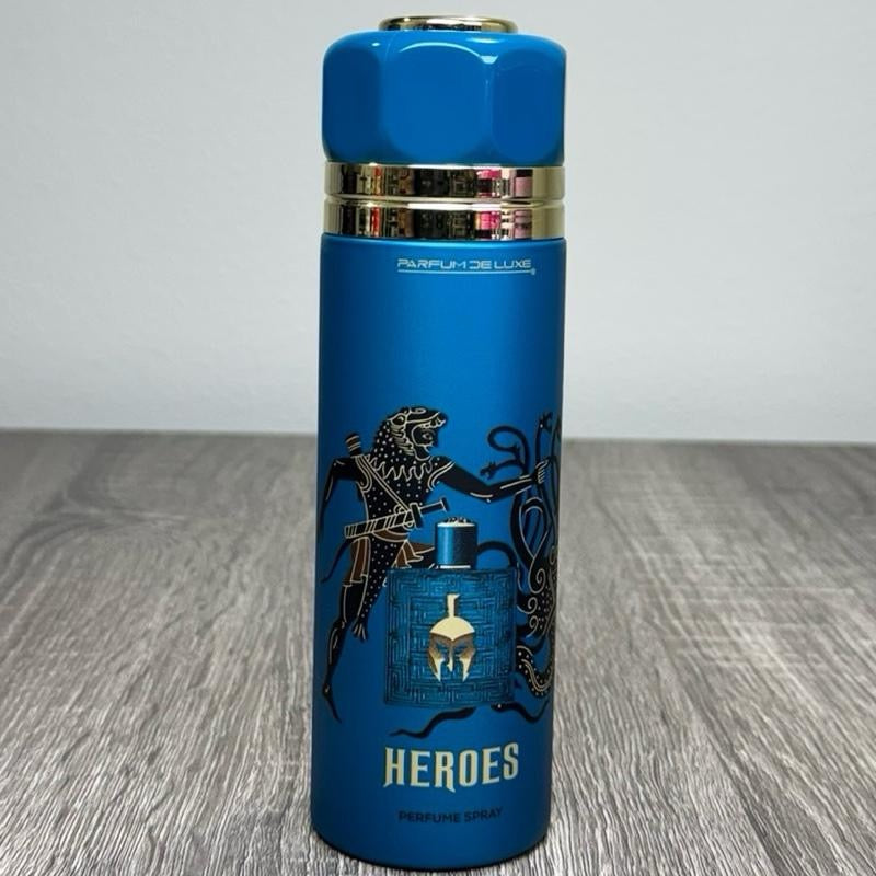 My Perfume Deluxe | Body Spray 6 Pack Women’s & men’s Fragrance | Glow in Rome | Billionaire | Rome Pour Homme | Pink Crystal | Mon Cherie | Heroes