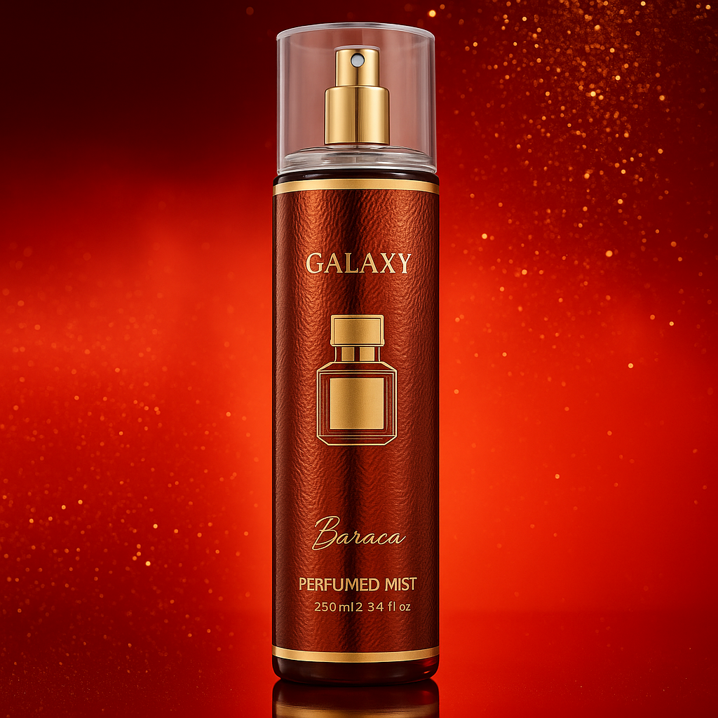 Body Mist Baccarat Rouge 540 Parfum 250ml 8.5 oz Baraca Luxury Long Galaxy limited Edition (Copia)