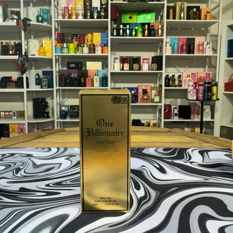 Oil (24 HOURS) LONG LASTING (Pack of 5) Sauvage, One Billionaire, Robotica Femme, Glam Girl, La Vida Bella – 12ml-Based Fragrance Rollerball | Travel Friendly