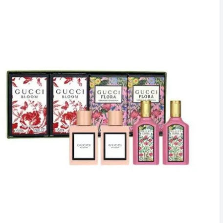 Gucci Bloom & Flora Travel Exclusive Perfume Gift Set – Women’s Collection