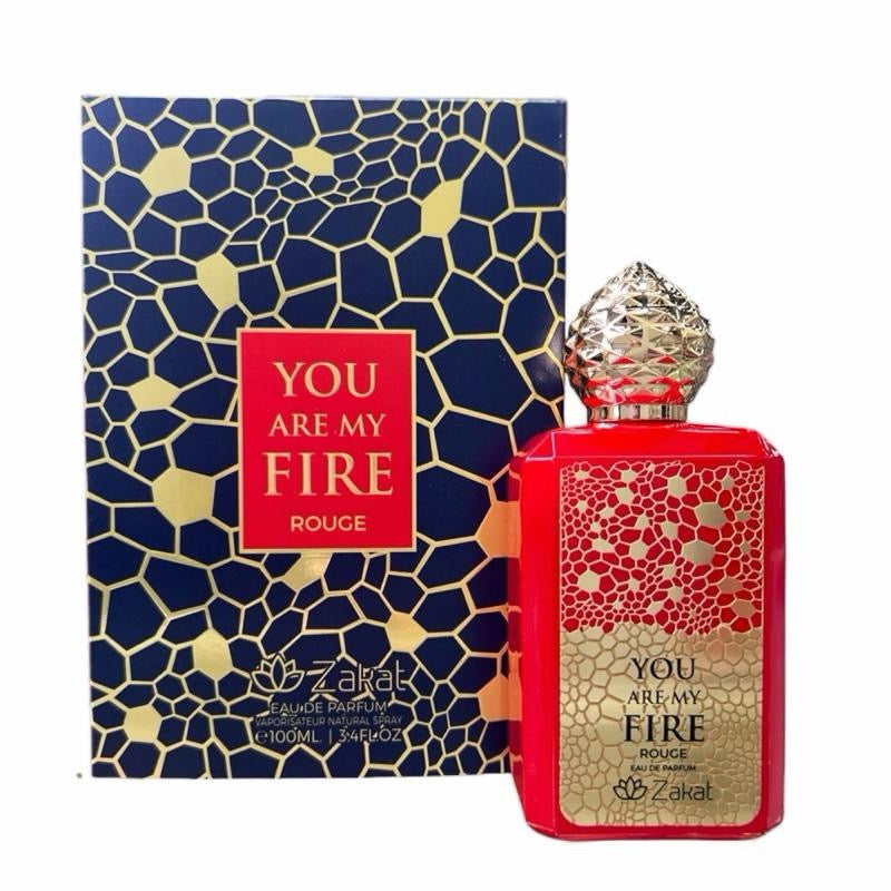 YOU ARE MY FIRE ROUGE – Eau de Parfum 100ML (3.4 oz) by Zakat
