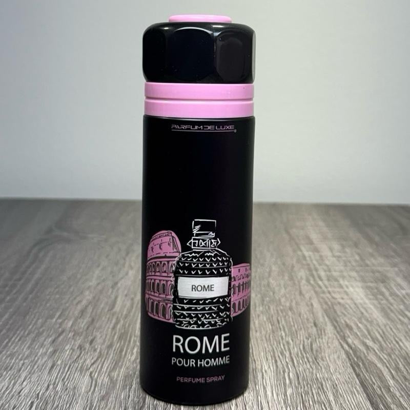 My Perfume Deluxe | Body Spray 6 Pack  Women’s & men’s Fragrance | Glow in Rome | Billionaire | Rome Pour Homme | Pink Crystal | Mon Cherie | Heroes