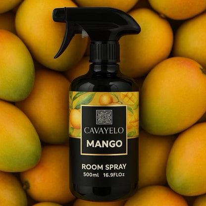 Mango Room Spray 500 ml –CAVAYELO- Tropical Fruity Home Fragrance